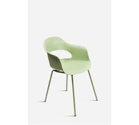 Silla de Comedor Moderna París Color Verde de Metal - CONJUNTO: Por Unidad