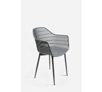 Silla de Comedor Moderna Tokio Gris de Metal - CONJUNTO: Por Unidad