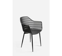 Silla de Comedor Moderna Tokio Negra de Metal - CONJUNTO: Pack 4