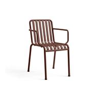 HAY Silla con reposabrazos Palissade Iron red