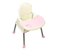 Silla de Comedor para bebé de Diseño Plegable, Capacidad de Carga de 75 Kg, Trona Multifuncional para bebé, Silla Portátil para Jugar, Estudiar e Interactuar con los