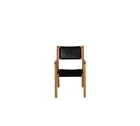 Silla de comedor para exterior little john 58x62x88 marrón 58 cm