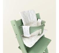 Silla de comedor para niños, asiento para comer, cojín para bebé, impermeable y a prueba de aceite, color crema y trigo, una pieza.