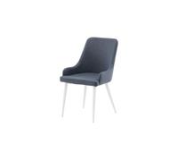 Silla de comedor plaza 49x58x86 azul