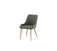 Silla de comedor plaza 49x58x86 gris
