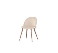 Silla de comedor velvet 50x57x77 beige
