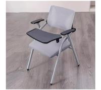 Silla de conferencias plegable portátil con respaldo, taburete de reunión ajustable que ahorra espacio para oficina y aula, cómodo asiento para personal y estudiante