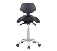 Silla de Dentista SFKLYU con Sillín Ergonómico, Taburete Ajustable con Elevación Hidráulica, A3