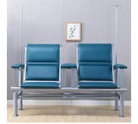 Silla de dibujo de sangre con reposabrazos ajustable y soporte de poste intravenoso para flebotomía y atención al paciente en clínicas