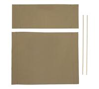 Silla de director, funda de repuesto para silla de tela Oxford, impermeabilización a prueba de polvo, con 2 palos Bam, funda protectora antideslizante para silla para asiento de