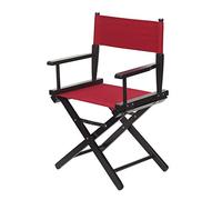 Silla de director portátil - Silla de lona plegable resistente para uso versátil, ideal para camping, eventos al aire libre y relajación, alta capacidad de peso