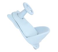 Silla de Ducha para bebé, Asiento de Baño para Niños Pequeños, Multifuncional, Excelente Plástico con Estante para Bañarse, Comer y Jugar a Diario (BLUE)