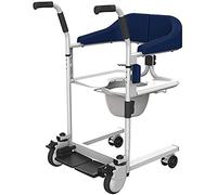 Silla de ducha para viajes de discapacitados, silla de ruedas multifuncional para traslado de pacientes, para baño, enfermería