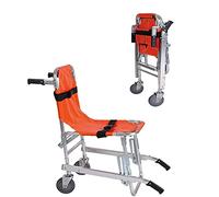 Silla de emergencia de la escalera de aleación de aluminio - Luz Peso plegable ambulancia bombero evacuación elevación médica escalera de evacuación de emergencia silla con hebillas de liberación rápi