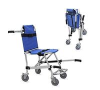 Silla de emergencia de la escalera de aleación de aluminio - Luz Peso plegable ambulancia bombero evacuación elevación médica escalera de evacuación de emergencia silla con hebillas de liberación rápi