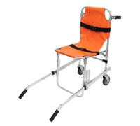 Silla De Escalera Evacuación De Emergencia Elevación Escalada Silla De Ruedas 2 Ruedas, Asas Plegables Camilla De Transporte, Capacidad De Carga De 350 Libras