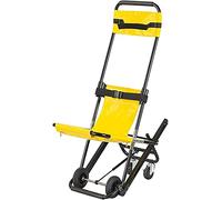 Silla de escalera portátil para evacuación de emergencia, silla elevadora plegable ligera, operación para una sola persona, capacidad de 400 libras