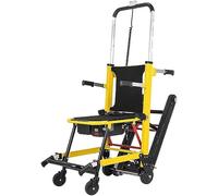 silla de escalera, Silla de escalera, silla de ambulancia plegable eléctrica, silla de ruedas de escalada, silla de evacuación de orugas, camilla de ayuda for la movilidad, carrito de aluminio