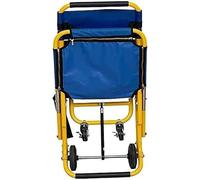 silla de escalera, Silla de ruedas Escalera plegable de 4 ruedas con hebilla de liberación rápida Camilla Elevador médico Silla de escalera Ambulancia Evacuación Elevador médico Silla de escalera