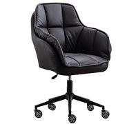 Silla de Escritorio Ajustable para Oficina en casa, Silla giratoria ejecutiva de Tela de tecnología Moderna para Sala de Estar, Oficina en casa, Dormitorio, tocador