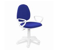 Adec Dolphin Silla de Oficina Blanca/Azul