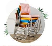 Silla de Escritorio de Cuero sin Brazo ergonómico para Espacios pequeños Silla de tocador con Acolchado para Maquillaje Silla de tareas de la computadora de la Espalda en la Espalda Octopus Feet