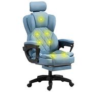 Silla de Escritorio ejecutiva ergonómica con calefacción y reposapiés Silla de Oficina giratoria con Almohada Lumbar para máxima Comodidad y Soporte Función de calefacción Ajustable para rel