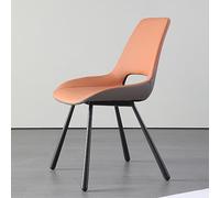 Silla de Escritorio giratoria Moderna de Mediados de Siglo con Asiento de Piel sintética, Silla Decorativa sin Brazos para Oficina, Dormitorio, Espacios pequeños Octopus Feet