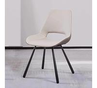 Silla de Escritorio giratoria Moderna de Mediados de Siglo con Asiento de Piel sintética, Silla Decorativa sin Brazos para Oficina, Dormitorio, Espacios pequeños Octopus Feet