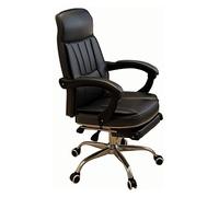 Silla de escritorio giratoria Silla de oficina Silla de escritorio Silla de computadora Silla de cuero Silla giratoria elevadora Sillón reclinable Silla de escritorio ergonómica Silla tapizada Boss E
