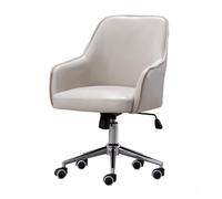 Silla de escritorio giratorio 360 ° Silla de oficina giratoria altura de la computadora ajustable silla de escritorio con apoyo lumbar y reposabrazos para mujeres silla de tocador giratorio para niña