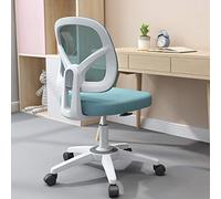 Silla de escritorio giratorio silla de escritorio en casa silla de tareas de computadora ajustables silla de trabajo giratorio sobre ruedas para estudio o conferencia para silla de oficina en casa