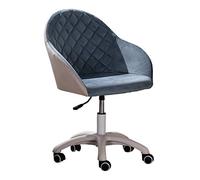 Silla de escritorio giratorio silla de oficina en el hogar en la parte posterior de la espalda giratoria altura altura del escritorio ajustable tarea de terciopelo para la sala de estar silla de