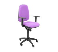 Silla de Escritorio Operativa PIQUERAS Y CRESPO Tarancón Lila (Brazos regulables - Tejido)