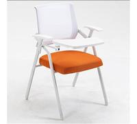 Silla de escritorio plegable con tablero de escritura adjunto para adultos y estudiantes, silla de reunión de oficina en casa
