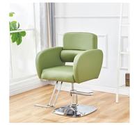 Silla de estilo - Asiento de salón extra ancho con giro de 360°, altura ajustable, base cromada, marco duradero y reposapiés