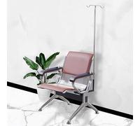 Silla de extracción de sangre, silla de flebotomía acolchada de cuero para clínicas médicas y laboratorios, banco de sala de espera de recepción con reposabrazos