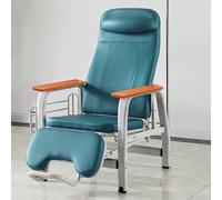 Silla de extracción de sangre totalmente reclinable con reposabrazos y reposacabezas para laboratorios y clínicas