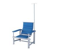 Silla de flebotomía con asiento acolchado suave para extracción de sangre e infusión en laboratorios médicos y clínicas