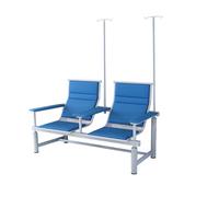 Silla de flebotomía con asiento acolchado suave para extracción de sangre e infusión en laboratorios y clínicas