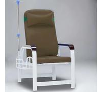 Silla de flebotomía con marco de acero ajustable totalmente reclinable con cesta de almacenamiento para procedimientos de extracción de sangre en entornos clínicos y domésticos