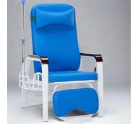 Silla de flebotomía con marco de acero ajustable totalmente reclinable con cesta de almacenamiento para procedimientos de extracción de sangre en entornos clínicos y domésticos