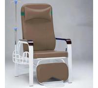 Silla de flebotomía con marco de acero, totalmente reclinable ajustable para extracción de sangre, incluye cesta de almacenamiento lateral, ideal para recepción médica, salas de espera, pacientes