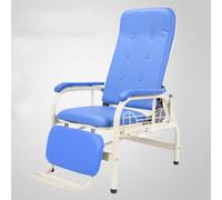 Silla de flebotomía totalmente reclinable con reposabrazos, marco de acero para laboratorios de extracción de sangre, clínicas y centros de donación