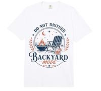 Silla de fogata Modo Do Not Disturb Backyard Mode Comfort Colors Adult Heavyweight T-Shirt