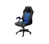 Silla de gaming millennial azul y negro