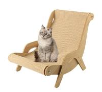 Silla De Gato - No Se Requiere Asamblea | Silla Con Sisal Scratcher Para Gatos Interiores | Sisal Cat Lounge Chair, Spratter Cat Multi-Funcional Cat Friendly, Silla De Rascar Para Balcón,