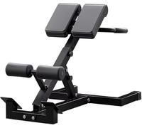 Silla de gimnasio en casa - Entrenador de espalda y abdomen ajustable resistente adecuado para entrenamiento de fuerza de piernas con 5 opciones de altura de 330 libras de capacidad