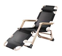 Silla de gravedad cero plegable | Sungadora solar silla de cubierta | Silla reclinable plegable | reclinadores de salón de patio con reposabrazos para acampar al aire libre, playa, cubierta max.200