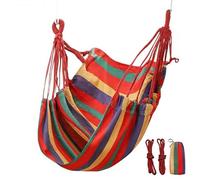 Silla de hamaca interior - Asiento grande balanceado de Lona exterior, cómodo asiento colgante portátil | Max 500lbs de carga de carga, engrosado dormitorio de la universidad ampliado Silla de